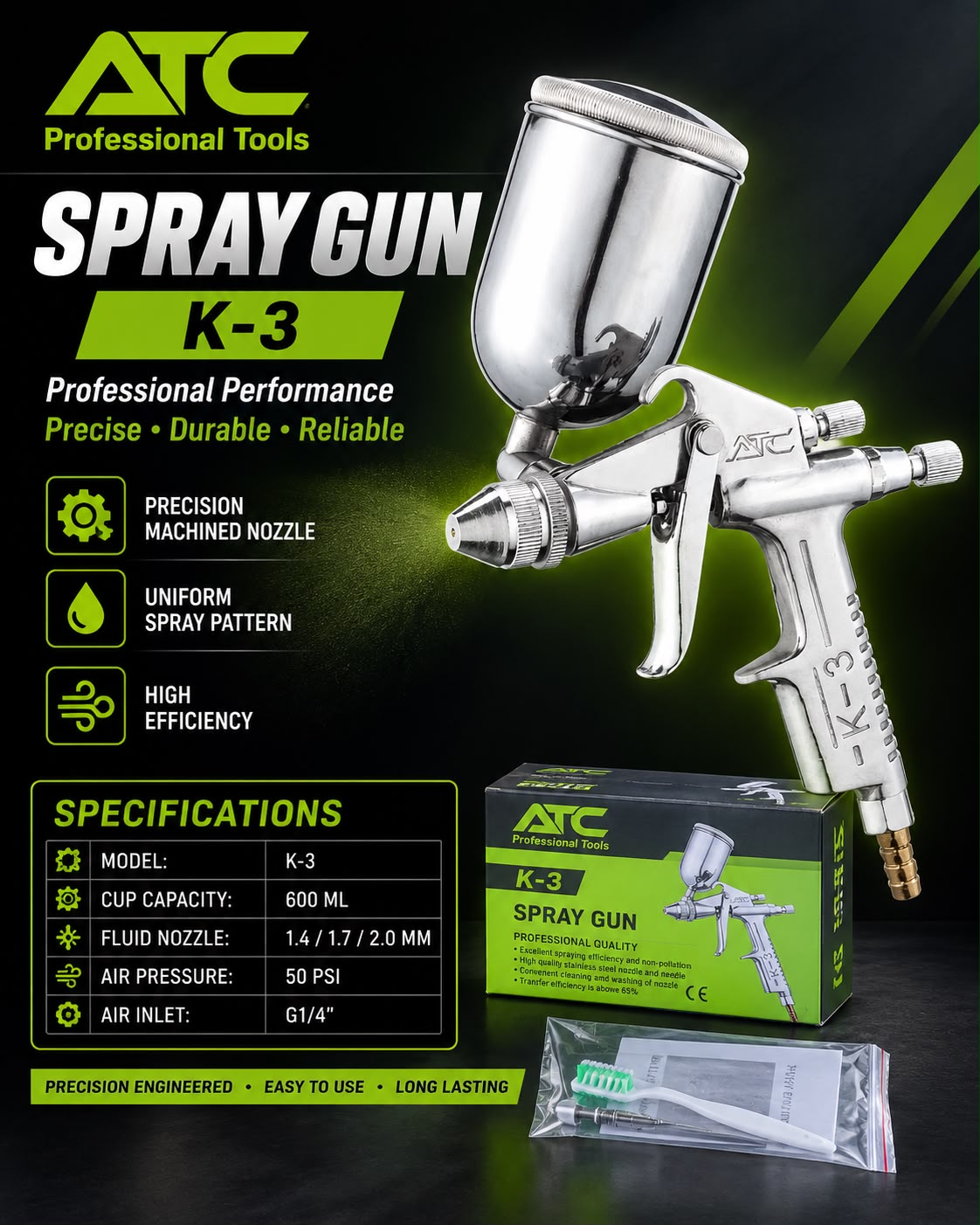 Spray Gun K-3 ATC