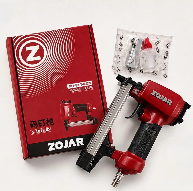 Air Stapler Gun 1013J Red Zojar