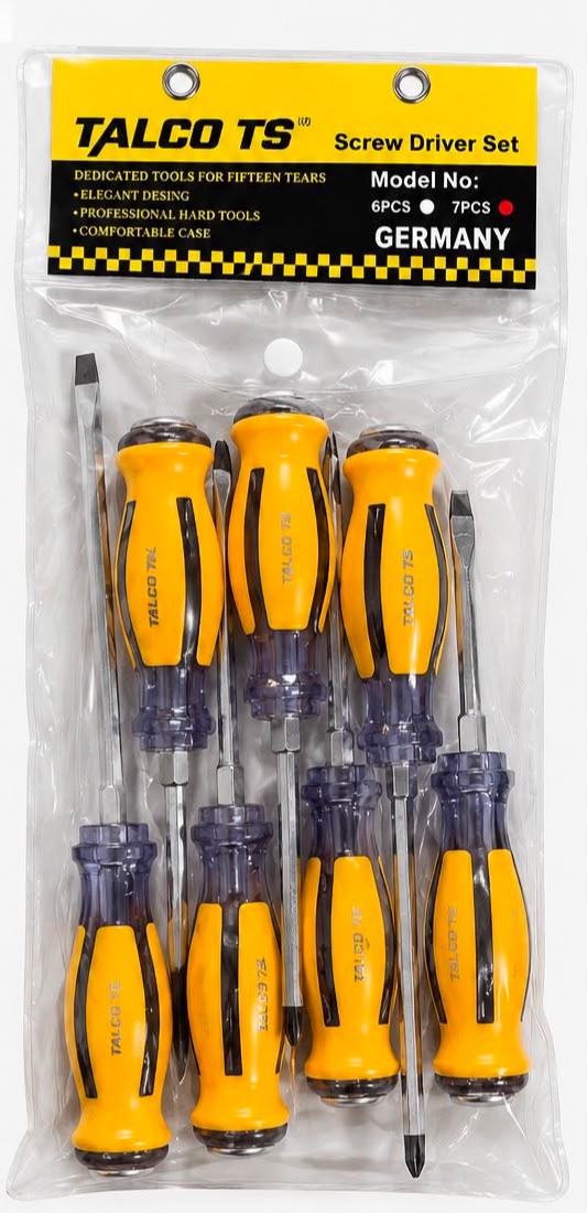 SCREW DRIVER SET F/R 7PCS NO.243