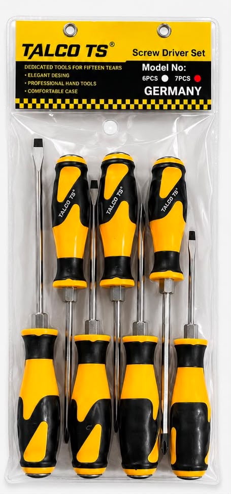 SCREW DRIVER SET F/R 7PCS NO.231
