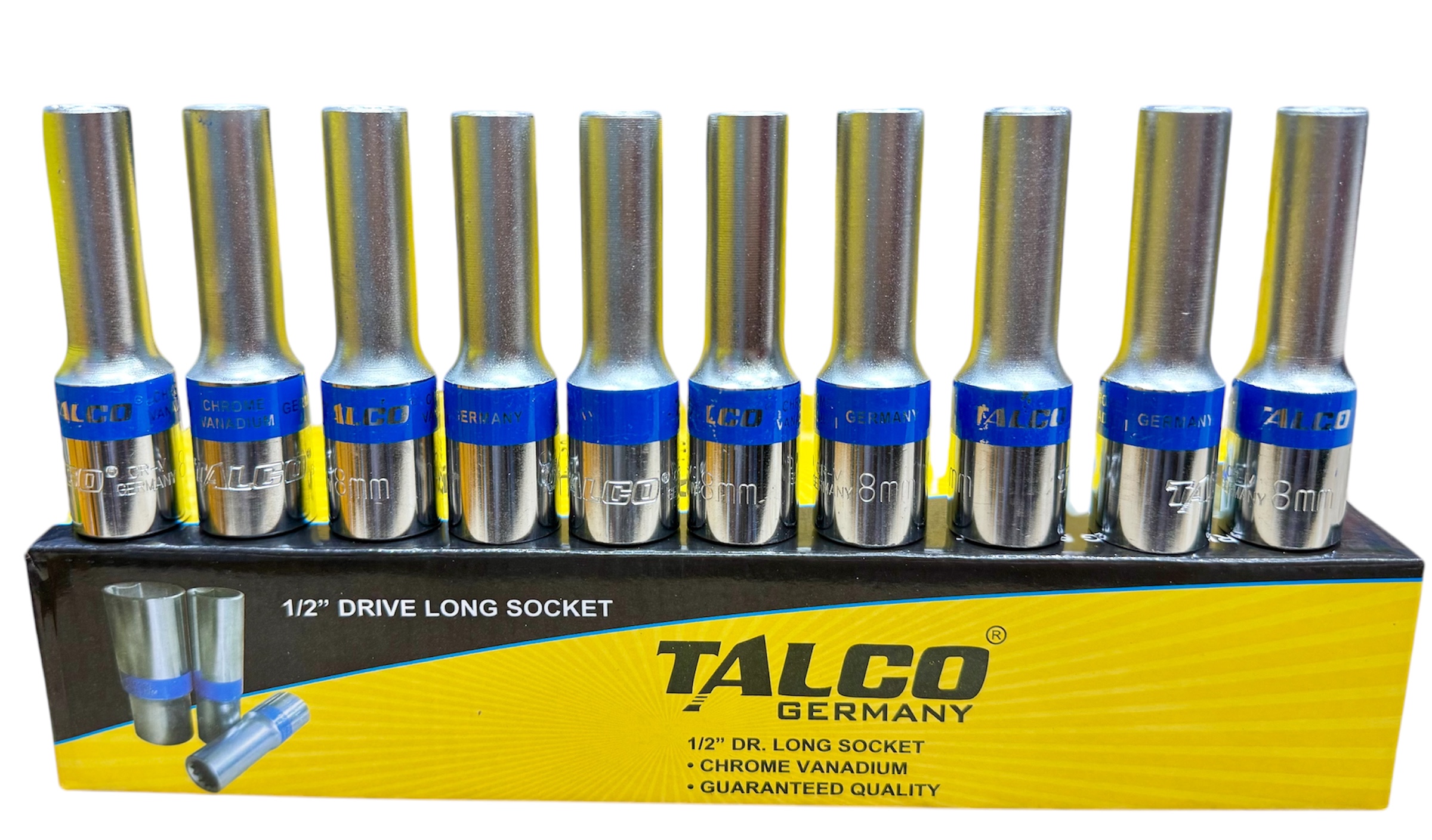 Socket Long - Socket Long 1/2 Dr. 6PT  8MM - 32MM