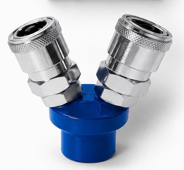 AIR COUPLER SET 2 WAY
